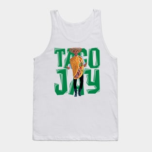 TACO JAY (BIG green font) Tank Top